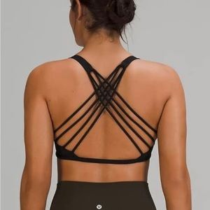 Lululemon Free to be Wild Bra Black 6